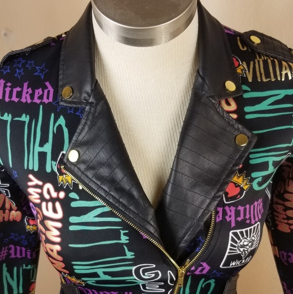 Disney Wicked witch zip up light weigh Jacket - Picture 2 of 6